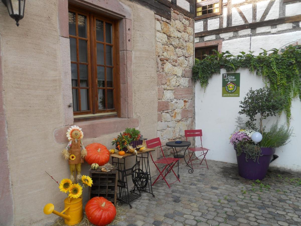 Apartament Le Winzer Bergheim Zewnętrze zdjęcie